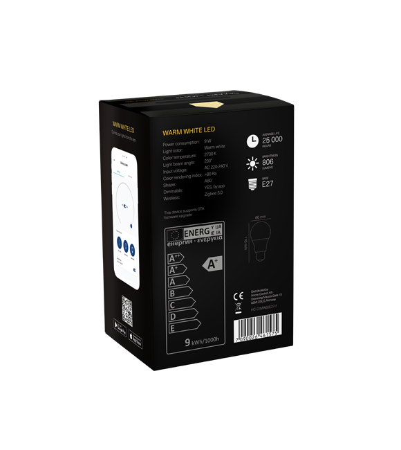 Heimgard Smart LED - E27 Varmhvit - Bilde 3